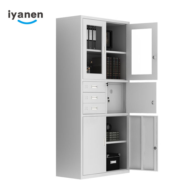 Partial three internal protection file cabinet