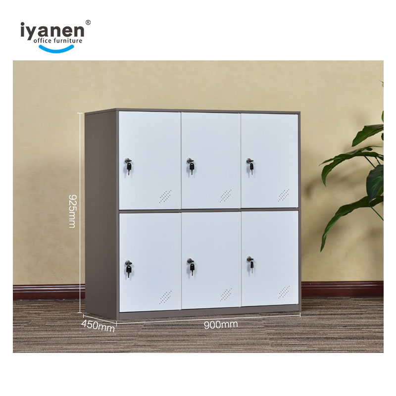 6-door thin-edged locker