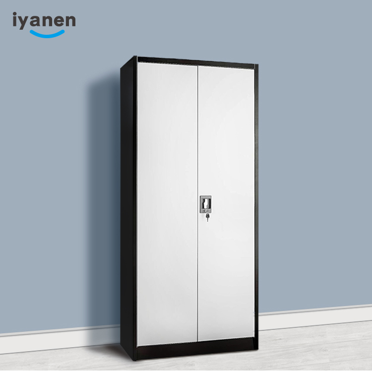 2 swing door steel file cabinet